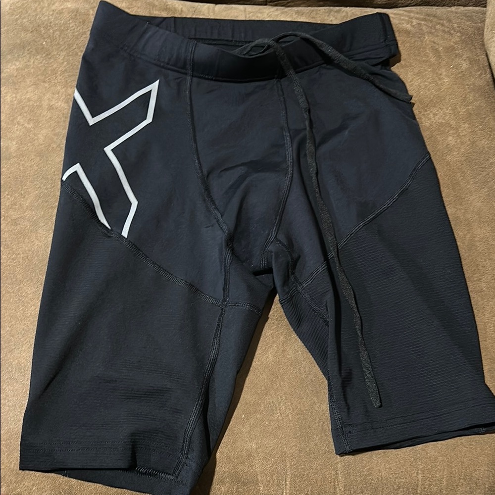 Men's Black 2XU Athletic Shorts